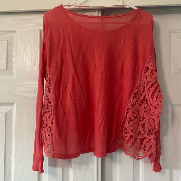 Free People Love Me Do Linen Top - Picture 2 of 11